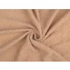 Teddy plyšová látka oděvní / dekorační (Balení 1 m, Varianta 1 (1) (245 g/m²) bílá)