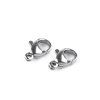 Karabinka z nerezové oceli, více velikostí (Balení 4 ks, Varianta 1 (6x9 mm) platina)