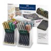 Popisovač Faber-Castell Metallics stojánek, 60 ks