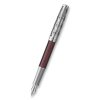 Parker Sonnet Premium Metal Red CT plnicí pero 18K hrot F