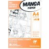 Blok Clairefontaine Manga BD Comic squares A4, 40 listů, 200 g