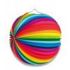 Papírový lampion Rainbow průměr 25 cm