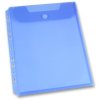 Spisovka závěsná FolderMate Clear A4, horní chlopeň, výběr barev modrá, A4