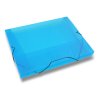 Box na dokumenty Transparent A4, hřbet 30 mm, výběr barev modré