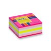 Samolepicí bloček Hopax Stick’n Notes Neon 51 × 51 mm, 250 listů, různé barvy růžový