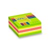 Samolepicí bloček Hopax Stick’n Notes Neon 51 × 51 mm, 250 listů, různé barvy zelený