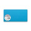 Barevná dopisní karta Clairefontaine 106 x 213 mm do DL obálek, 25 ks, výběr barev modrá, DL