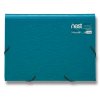 Desky na dokumenty FolderMate Nest 330 x 240 x 35 mm, výběr barev modrá