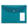 Spisovka s drukem Foldermate iWork A4, výběr barev modrozelená, A4