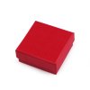 Krabička na šperky 7x7 cm (Balení 1 ks, Varianta 1 pudrová perleť)