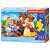 Puzzle Castorland 30 dílků - Mášenka a 3 medvědi