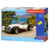 Puzzle Castorland 260 dílků - Auto Roadster na Rivieře