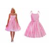 Karnevalový kostým Barbie - dámský (Balení 1 ks, Varianta 1 (vel. S) růžová sv.)