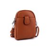 Dámská / dívčí kabelka crossbody s popruhem 14x19 cm (Balení 1 ks, Varianta 13 pudrová)
