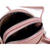 Dámská / dívčí kabelka crossbody s popruhem 14x19 cm (Balení 1 ks, Varianta 13 pudrová)