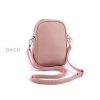 Dámská / dívčí kabelka crossbody s popruhem 14x19 cm (Balení 1 ks, Varianta 13 pudrová)