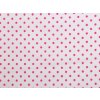 Bavlněná látka / plátno puntíky (Balení 1 m, Varianta 1 (41) šedá světlá)