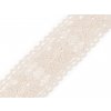Bavlněná krajka / vsadka paličkovaná šíře 55 mm (Balení 13.5 m, Varianta 2 béžová světlá)