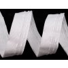 Záclonovka šíře 20 mm žabkové řasení (Balení 50 m, Varianta White)