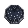 Dámský skládací vystřelovací deštník motýl kouzelný (Balení 1 ks, Varianta 2 modrošedá tm.)