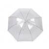 Dámský / svatební průhledný vystřelovací deštník (Balení 1 ks, Varianta transparent)