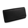 Peněženka kožená kasírka 10x19 cm (Balení 1 ks, Varianta 2 černá)