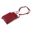 Peněženka s kapsou na mobil přes rameno crossbody 11x18 cm (Balení 1 ks, Varianta 7 pudrová)