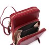 Peněženka s kapsou na mobil přes rameno crossbody 11x18 cm (Balení 1 ks, Varianta 7 pudrová)