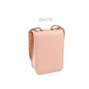 Dámská kabelka prošívaná crossbody s včelou 13x18,5 cm (Balení 1 ks, Varianta 1 pudrová)