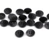 Knoflík s prošitím velikost 24" (Balení 20 ks, Varianta 1 (24") černá)