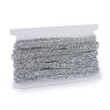 Prýmek s kamínky šíře 10 mm nažehlovací (Balení 1 m, Varianta crystal AB)