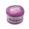 Bavlněná pletací příze Bouquet 250 g (Balení 1 ks, Varianta 1 (701) šedo-bílá modrá)