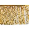 Třásně s holografickými flitry šíře 30 cm (Balení 1 m, Varianta 1 stříbrná hologram)