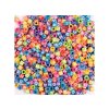 23607 1 barevne plastove koralky abeceda 7 x 7 mm 300 pcs