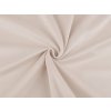 Samet / velvet hladký šíře 280 cm (Balení 1 m, Varianta 1 (260 g/m²) béžová světlá)