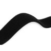 Suchý zip plyš šíře 39 mm elastický (Balení 1 m, Varianta černá)