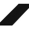 Suchý zip plyš šíře 39 mm elastický (Balení 1 m, Varianta černá)