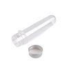 Plastová lahvička / zkumavka se šroubovacím víčkem (Balení 12 ks, Varianta 1 (9,8 cm) transparent)