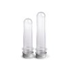 Plastová lahvička / zkumavka se šroubovacím víčkem (Balení 12 ks, Varianta 1 (9,8 cm) transparent)
