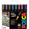 Sada akrylových fixů Uni Posca 1,8-2 (Barva ,5mm 8ks metalické)