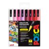 Sada akrylových fixů Uni Posca 3M 0,9-1 (Barva ,3mm 8ks Love)