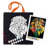 Bavlněná taška s motivem pro pomalování 38x42cm (Barva Lev)
