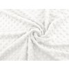 Minky s 3D puntíky SAN (Balení 1 m, Varianta 1 (12) Off White)