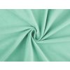 Velvet / samet strukturovaný jednobarevný (Balení 1 m, Varianta 1 bílá)