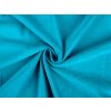 Velvet / samet strukturovaný jednobarevný (Balení 1 m, Varianta 1 bílá)