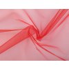 Organza tuhá dekorační (Balení 1 m, Varianta 1 bílá)