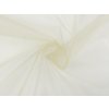 Organza tuhá dekorační (Balení 1 m, Varianta 1 bílá)