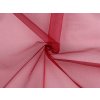 Organza tuhá dekorační (Balení 1 m, Varianta 1 bílá)