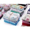 Zbytková metráž látek - mix materiálů 1 kg (Balení 1 sada, Varianta mix)