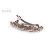 Francouzská spona do vlasů s broušenými kamínky (Balení 1 ks, Varianta black diamond)
